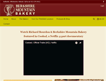 Tablet Screenshot of berkshiremountainbakery.com